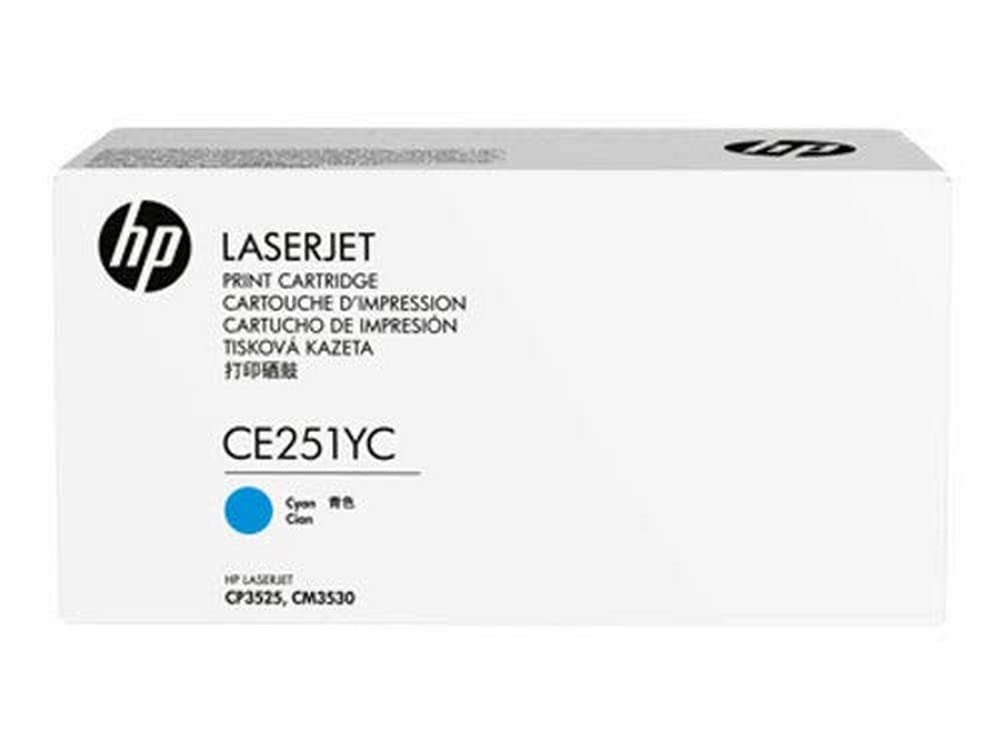 Cartouche De Toner Cyan Xerox CE251A / HP LaserJet CP3525 CM3530 MFP - 106R01584 - Neuve Sans Boîte
